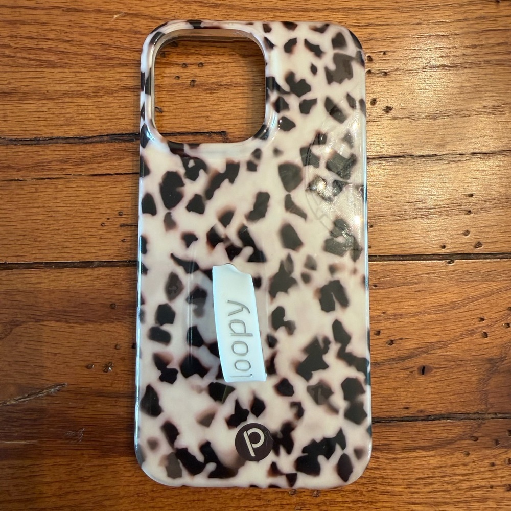 Loopy iPhone 16 ProMax Leopard Print Phone Case